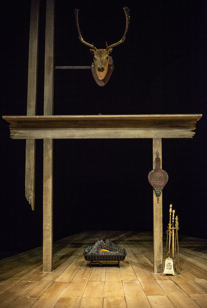 'She Stoops to Conquer', 2019<br/>Set Design: Nancy Surman<br/>Lighting Design: Franny Lagemann<br/>Photo: Ola Przytula